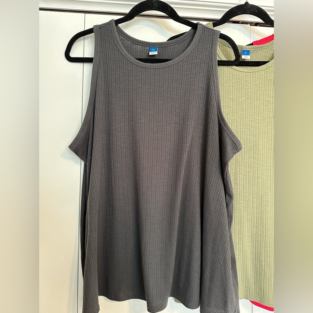 Old Navy Luxe Rubbed Tank Top